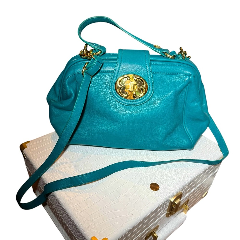 Emma Fox Turquoise Crossbody Purse